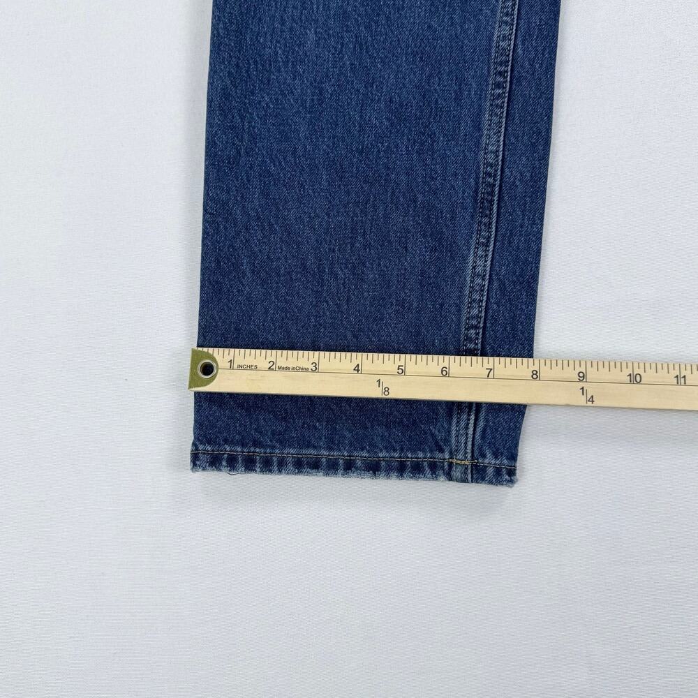 Everlane Women's 90's Way High Straight Leg Jean Size 25 Long Mid Indigo - Picture 15 of 16
